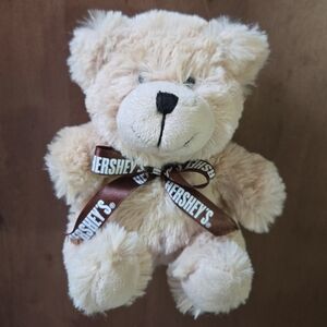Hershey's Gallerie Plush Teddy Bear With Hershey Bow
